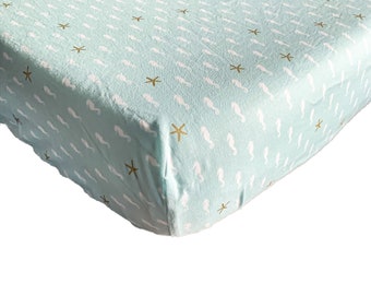 seahorse crib bedding