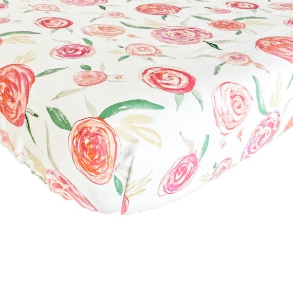 floral cot sheets nz