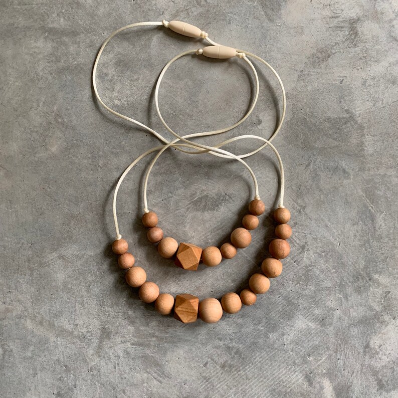 mommy and me teething necklace