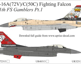 1/32 Hasegawa General Dynamics F-16A Fighting Falcon #S20 - Etsy