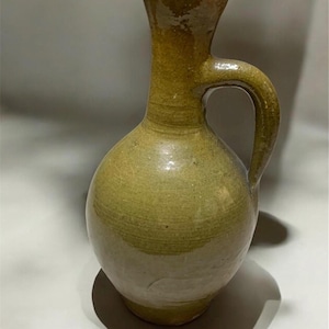 Vintage Handmade Clay Jug with Handle – Georgia
