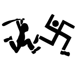 Chase Nazi's Out Of Town Vinyl Sticker/Decal