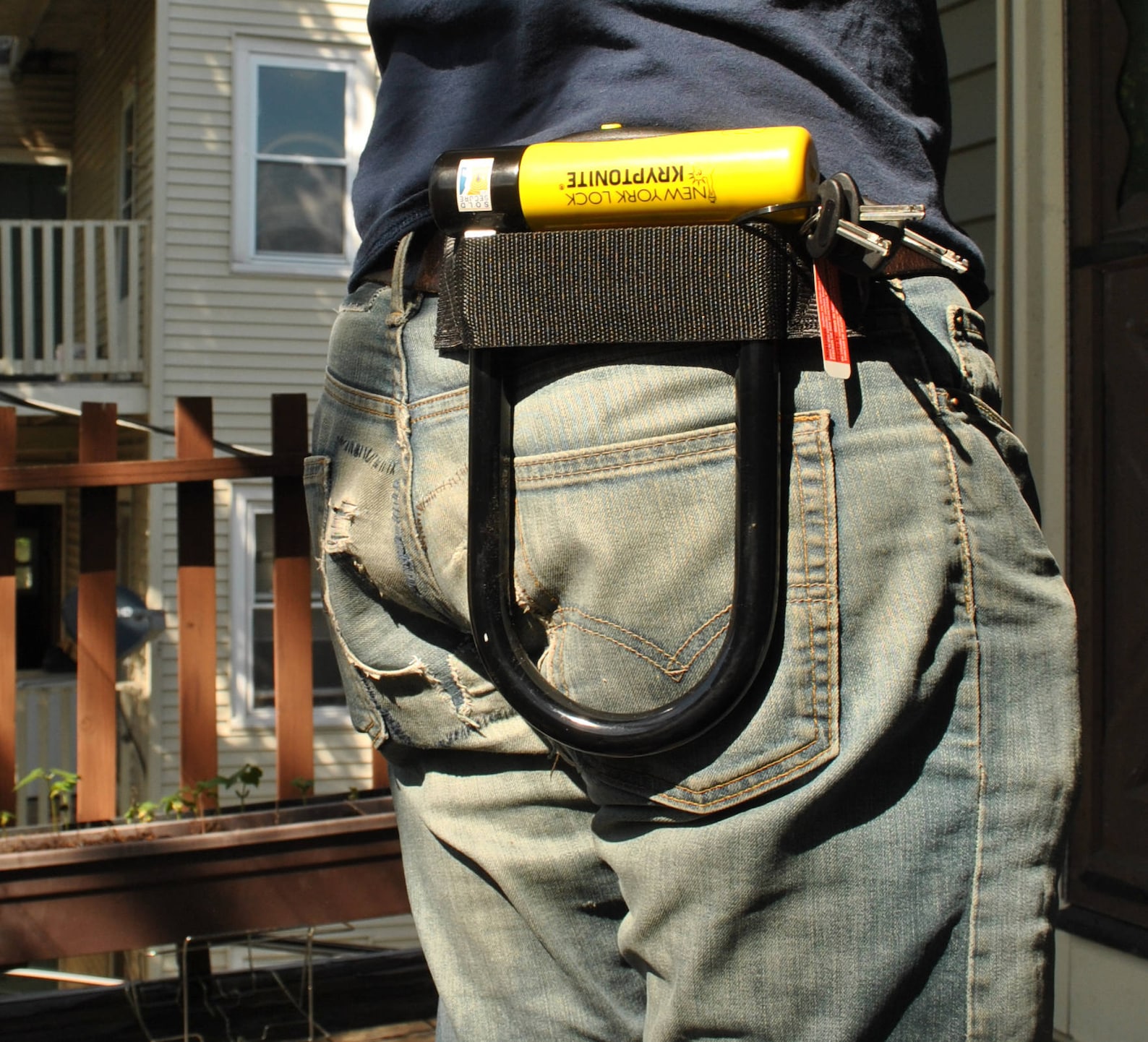 U Lock Holder/holster Belt Style Large Etsy