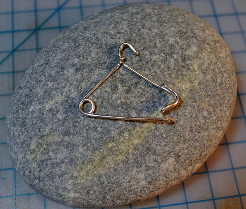 Support Planned Parenthood Coat Hanger Safety Pin silver Etsy