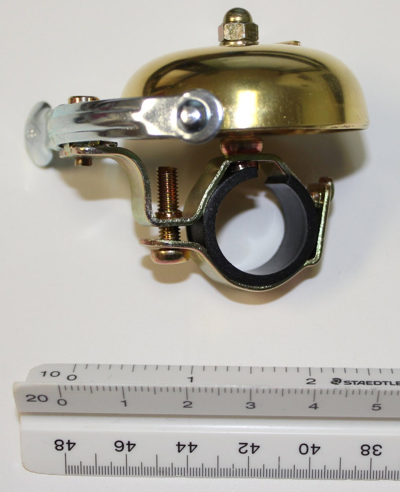 Crow Feather Custom Brass Bicycle Bell Etsy