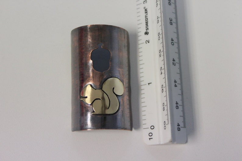 Squirrel and Acorn Head Badge / Ulock Badge image 5