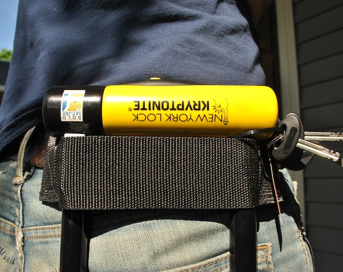 U Lock Holder/holster Belt Style Large Etsy