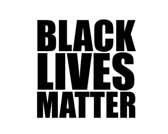 Black Lives Matter Vinyl Sticker/Decal