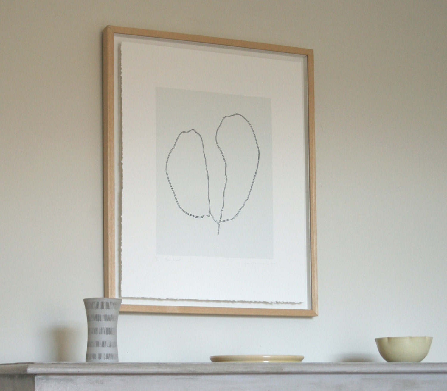 Black and White Botanical Print Botanical Line Drawing | Etsy