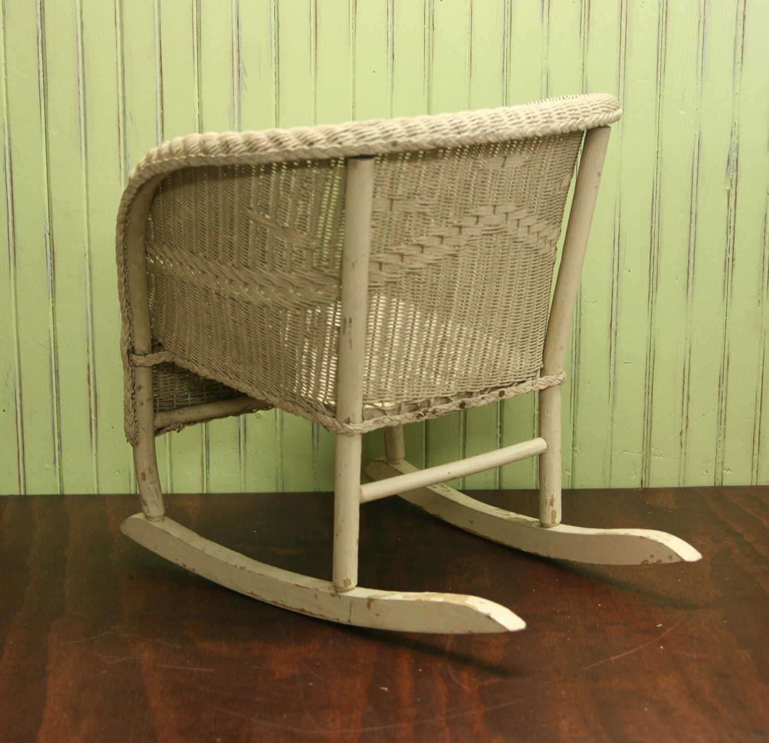 Child's Wicker Rocking Chair Etsy