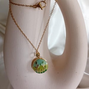 Gold Stainless Steel Necklace: Minimalist Designer Jewelry