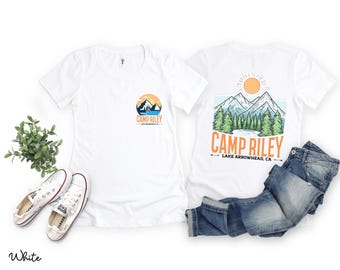 Custom Camp Shirt, Family Camping T-Shirt, Camp Crew Tee, Friends Group Gift, Camping Family Trip, Outdoor Adventure Top, Nature Lover Gift