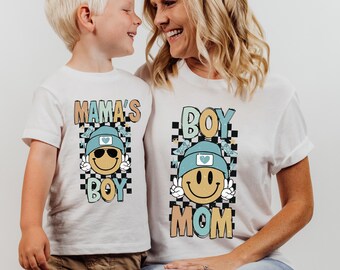 Mama’s Boy Shirt | Boy Mom Shirt | Mom Son Matching Tee | Cute Mom Shirt | Toddler Boy Shirt