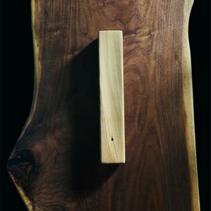 The Whisper of Ash – Sculpted Solid Ash Incense Holder | Hand-Carved Functional Art in Natural Wood