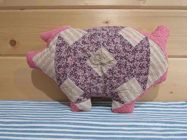 Primitive Pig Pattern Download, Easy to Sew, 2 Different Sizes and ...