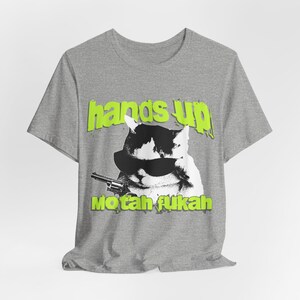 Grappig vintage kattenshirt, shirt kattenmeme, vintage gek shirt