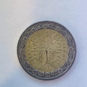 Rare 2 Euro Coin France 2001