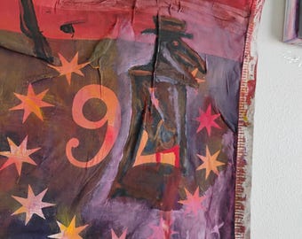 6 7 RIP USA - Protest Art - San Francisco