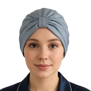 Mulberry Silk Hair Turban: Handmade Sleep Cap, Anti-Frizz Hair Wrap