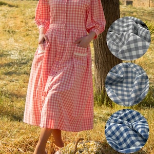 Milkmaid Cottagecore Dress, House Cotton Dress, Modest Cottagecore Dress, Garden Party Midi Dress, Maternity Plus Size Dress, Maxi Dresses