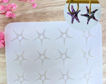 Silikonform für Epoxidharz, UV, Resinmold, austauschbare Quastenform, Seestern-Silikonform