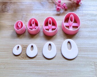 Bloemvormige koekjesvormen | Koekjesvormen van polymeerklei | Kleivormen | Fimo-klei koekjesvormen | Kleivormen | Kwastjeskoekjesvormen