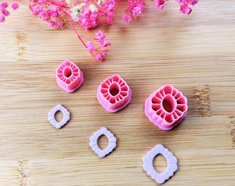 Flower cookie cutters l Polymer clay cookie cutters l Clay cutters l Fimo clay cookie cutters l Clay cutters l Tassel cookie cutters
