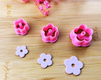Flower cookie cutters l Polymer clay cookie cutters l Clay cutters l Fimo clay cookie cutters l Clay cutters l Tassel cookie cutters