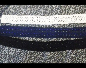 crochet belt, crochet beaded belt, crochet belt with ties, boho belt, beaded belt, beaded tie belt, beaded tie crochet belt, hippie belt