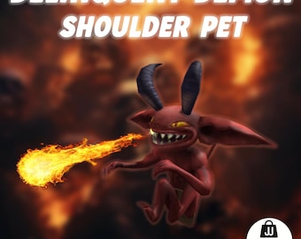 Roblox - Delinquent Demon Shoulder Pet | All Platforms