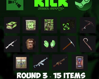 Rust Kick Drops - Round 3 - 15 Items | Ready to Claim