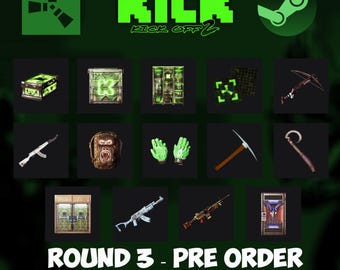 Rust Kick Drops - Round 3 - 14 Items | Pre Order