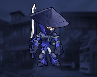 Brawlhalla - Nightblade Hattori