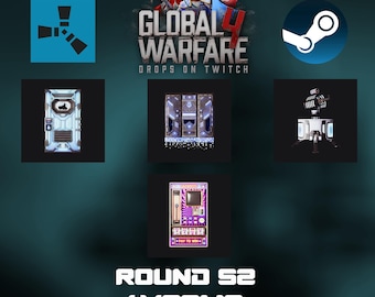 Rust Drops - Round 52 Twitch - 4 Items