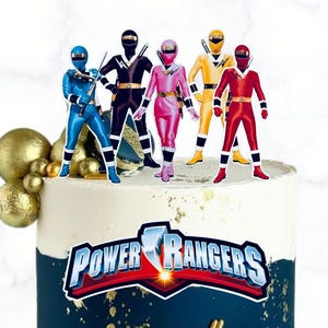 Power Rangers Cake Topper