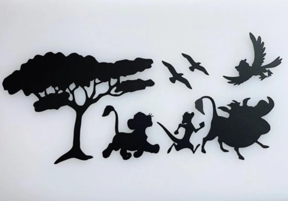 Lion king cake topper