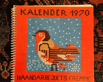Haandarbjets Fremme Kalender 1970 Ruth Christensen
