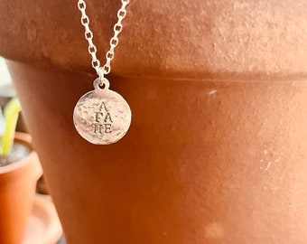 AGAPE (Round - Sterling Silver)