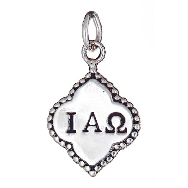 IAO Gnostic Pendant (14kt gold, sterling silver)