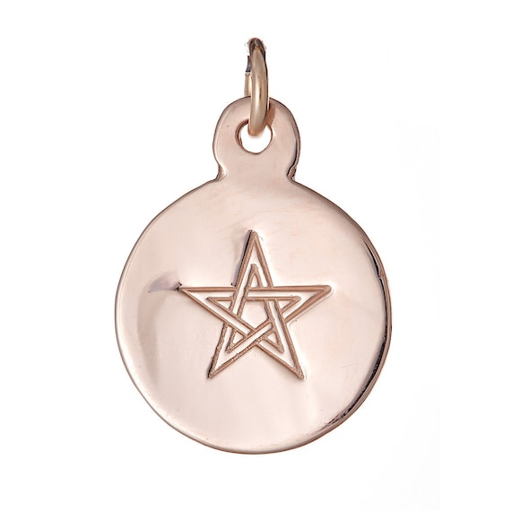 Ace of Coins (14kt gold)