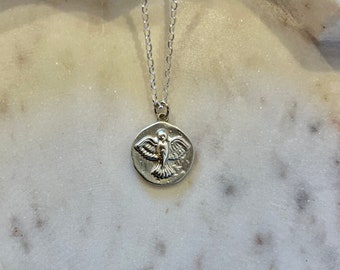 Dove Medallion (Sterling Silver)