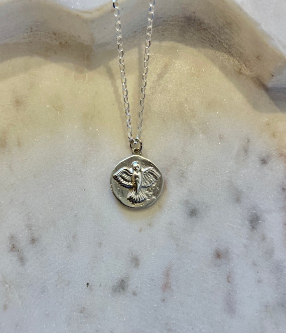 Dove Medallion (Sterling Silver)