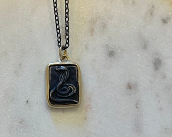 Cobra (Sterling Silver with Brass frame)