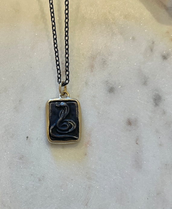 Cobra (Sterling Silver with Brass frame)
