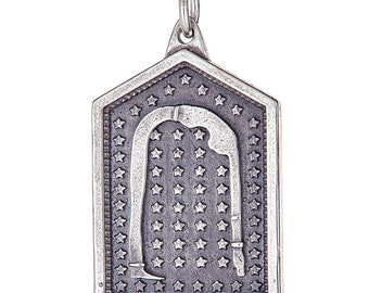 Nuit Pendant (Sterling Silver - Antiqued)