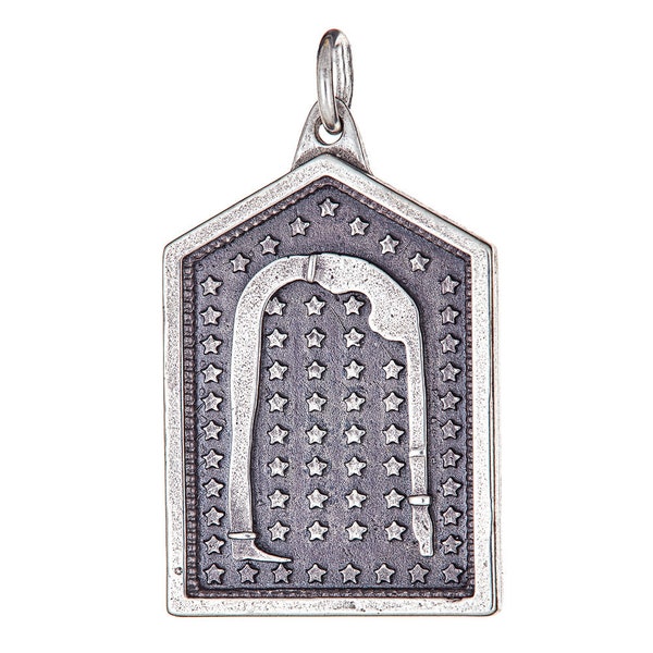 Nuit Pendant (Sterling Silver - Antiqued)