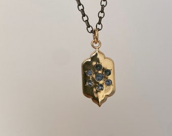 Sapphire Heart (14k Gold)