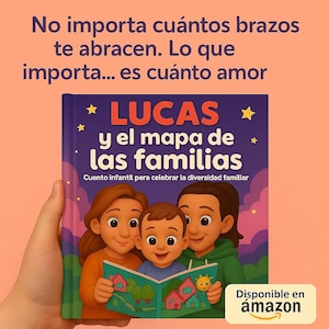Lucas et la carte des familles | Conte pour enfants 3-6 ans | Livre sur la diversité familiale, l'amour et l'inclusion