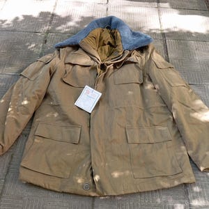 Afghanka USSR. Military winter peacoat, size 46/3, original,new, vintage