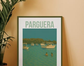 "La Parguera ""Puerto Rico"" Kunstdruck Karibik Dekor (Digitaler Download)"
